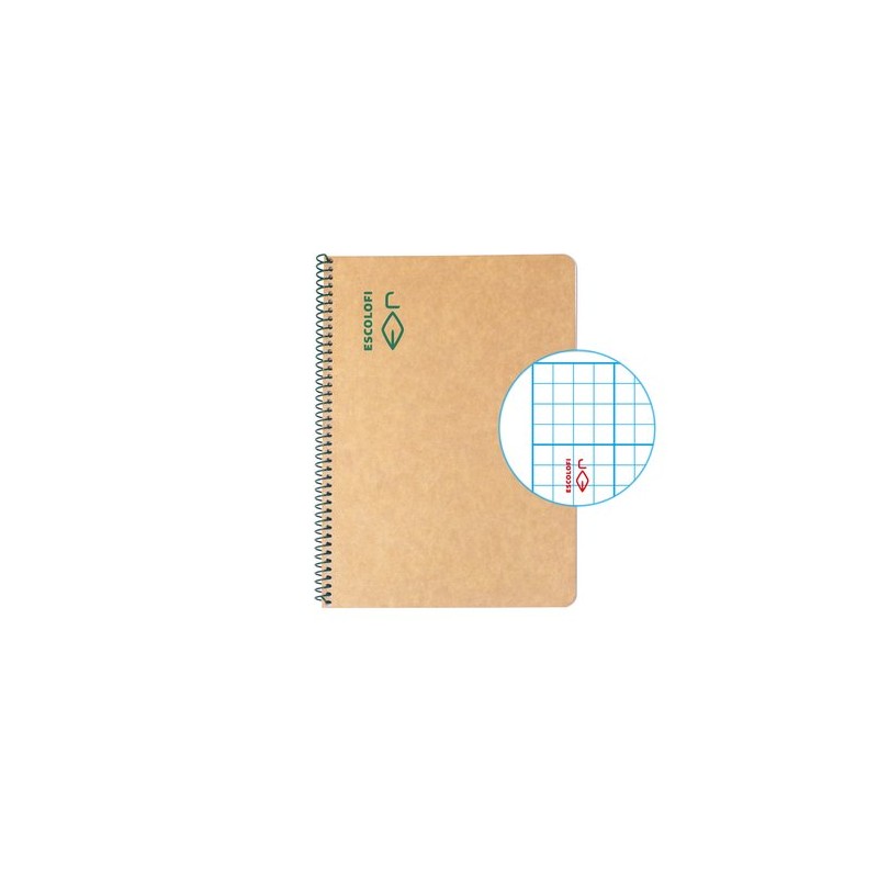 BLOC ESCOLOFI GREEN A5 50h CD-3 80g C-M