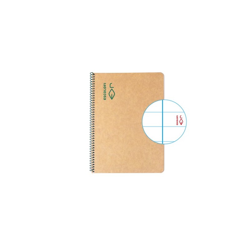BLOC ESCOLOFI GREEN A5 50h HRZT- 80g C-