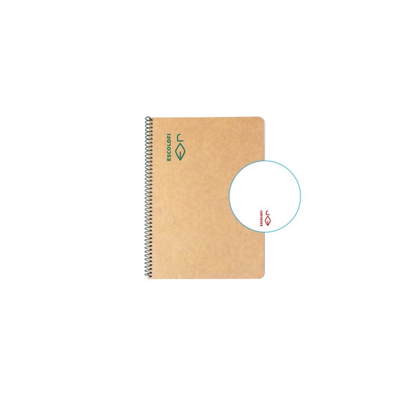 BLOC ESCOLOFI GREEN A5 50h LISO 80g
