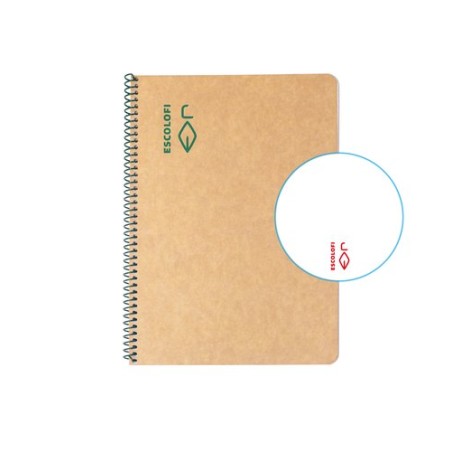 BLOC ESCOLOFI GREEN A5 50h LISO 80g