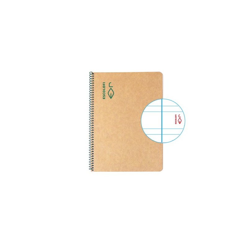 BLOC ESCOLOFI GREEN A5 50h P-3 80g C-M