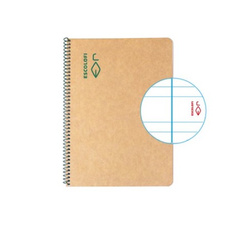 BLOC ESCOLOFI GREEN A5 50h P-3,5 80g C-