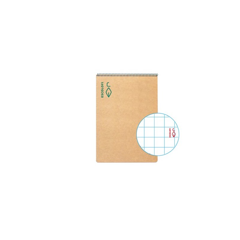 BLOC ESCOLOFI 4º100h APDO- 5x5 80g ECO