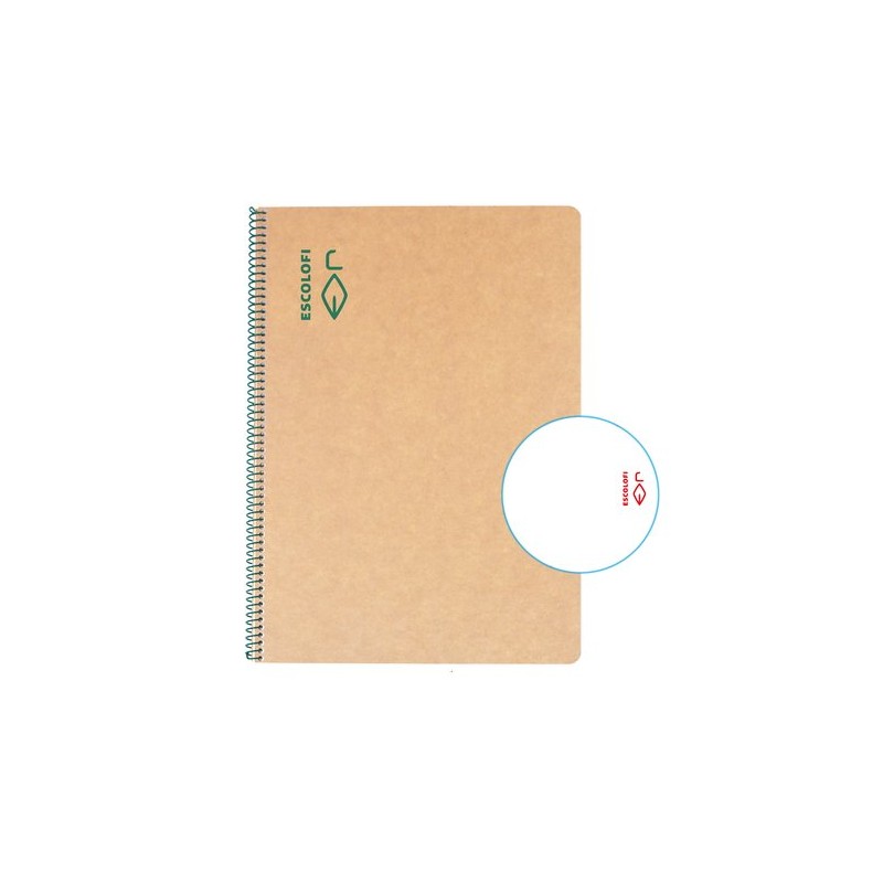 BLOC ESCOLOFI A4 100h LISO 80g ECOLOGIC