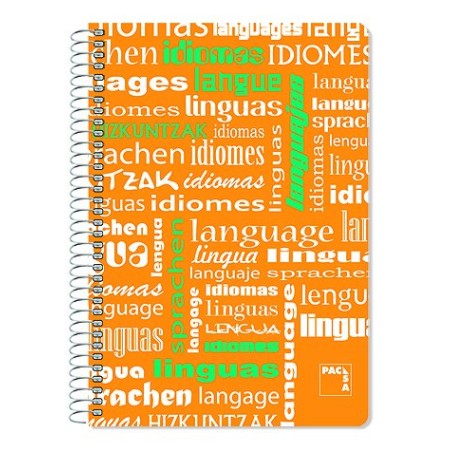 BLOC PACSA ASIGNAT- Fº 80h CD-4 IDIOMAS