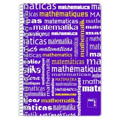 BLOC PACSA ASIGNAT- Fº 80h CD-4 MATEMAT