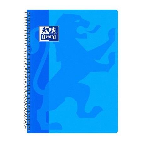 BLOC OXF-SCH-PP Fº 80h CD-4 AZUL TURQUE