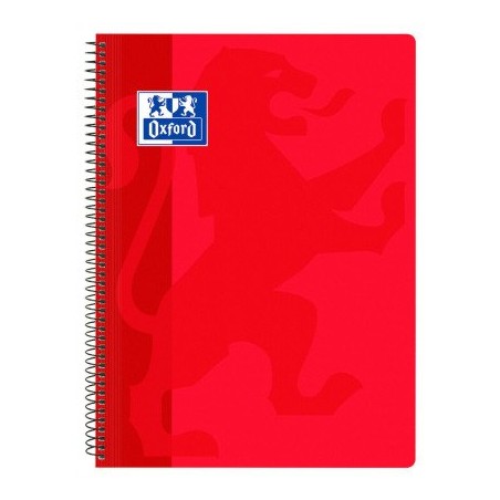 BLOC OXF-SCH-PP Fº 80h CD-4 ROJO