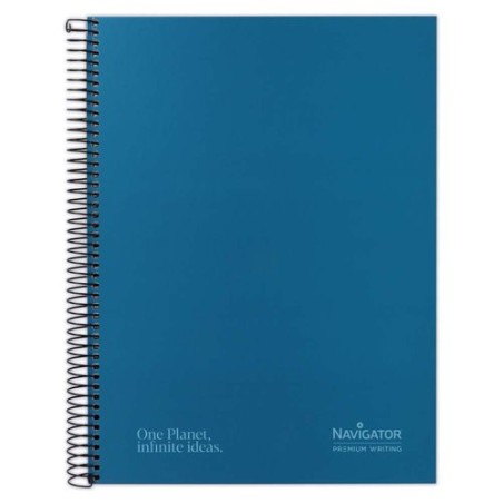 BLOC NAVIGATOR A4 120h CD-5 AZUL