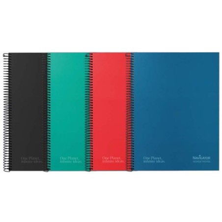 BLOC NAVIGATOR A4 120h CD-5 SURTIDO