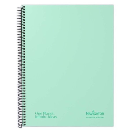 BLOC NAVIGATOR A4 120h HZ PASTEL MINT