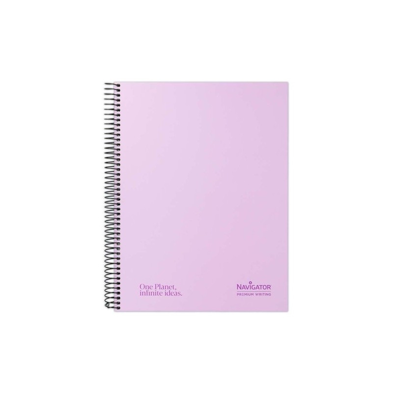 BLOC NAVIGATOR A4 80h CD-5 PASTEL LAVAND