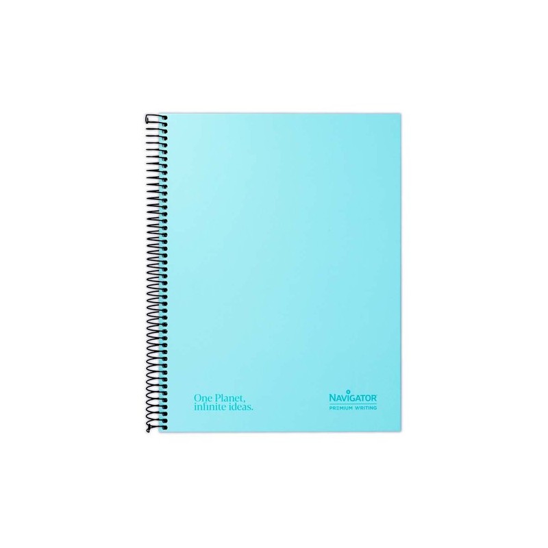 BLOC NAVIGATOR A4 80h HZ PASTEL AZUL