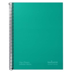 BLOC NAVIGATOR A4 80h HZ VERDE