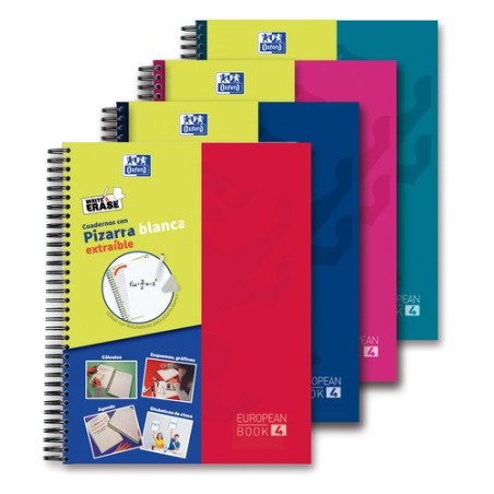 BLOC OXF- EU-BOOK 4 A4 120h CD-5 COL-(4