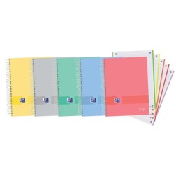BLOC OXF- EU-BOOK 5 A4 120h CD-5 SURTID