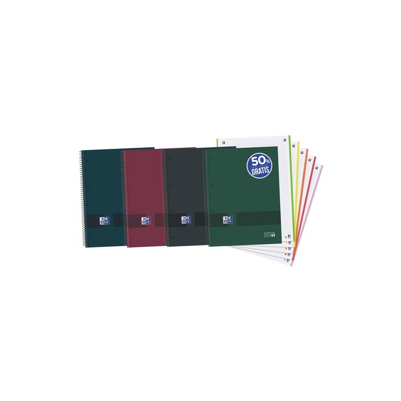 BLOC OXF- EU-BOOK 5 A4 120h CD-5 NEUTROS