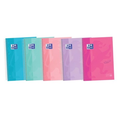 BLOC OXF- EU-BOOK 5 A4 120h CD-5 COL-(5