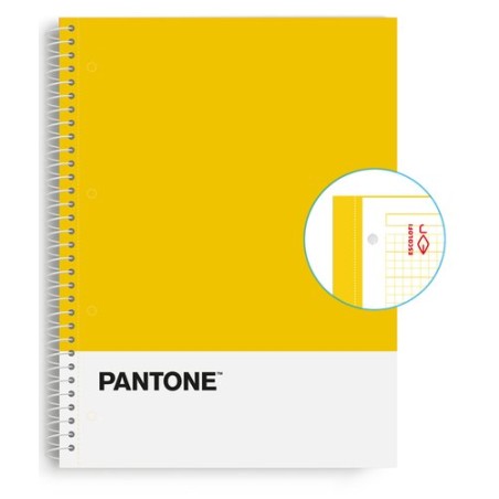 BLOC ESCOL-PANTONE A4 BASIC 80h 5x5 AM
