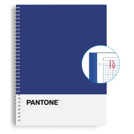 BLOC ESCOL-PANTONE A4 BASIC 80h 5x5 AZ
