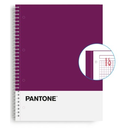 BLOC ESCOL-PANTONE A4 BASIC 80h 5x5 VL