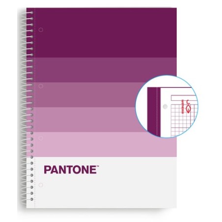 BLOC ESCOL-PANTONE A4 SPEAKS 80h 5x5 FT