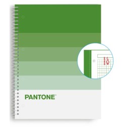 BLOC ESCOL-PANTONE A4 SPEAKS 80h 5x5 NT