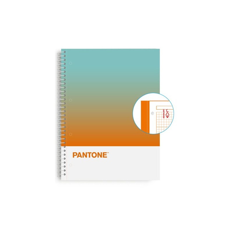 BLOC ESCOL-PANTONE A4 TOGET- 80h 5x5 CG