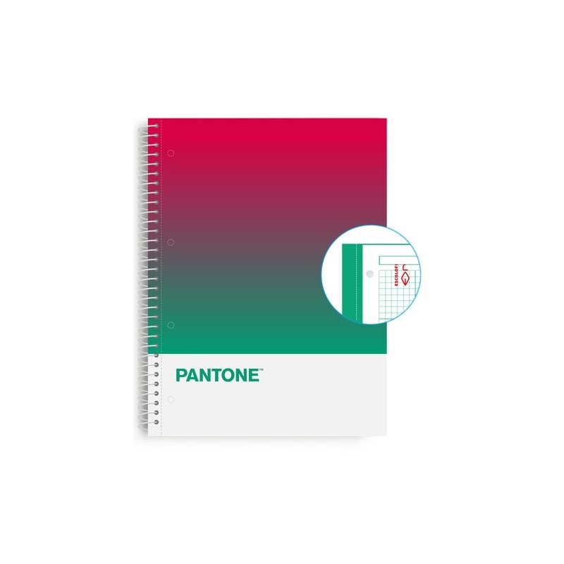 BLOC ESCOL-PANTONE A4 TOGET- 80h 5x5 SS