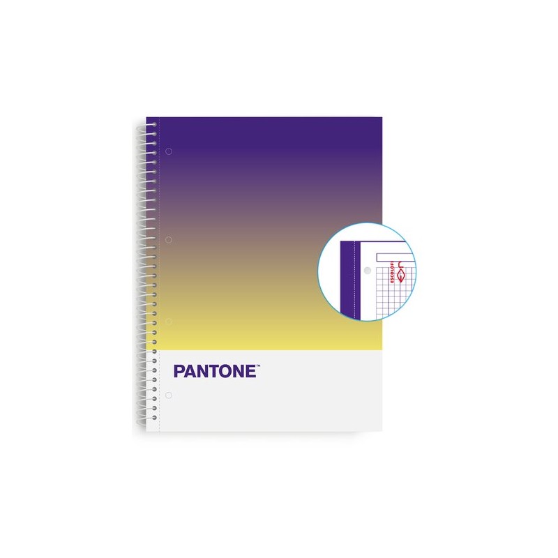 BLOC ESCOL-PANTONE A4 TOGET- 80h 5x5 TM