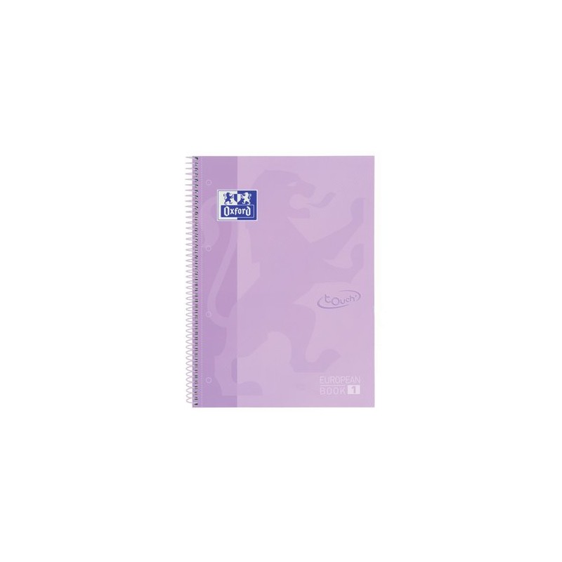 BLOC OXF- EU-BOOK 1 A4 80h CD-5 LAVANDA