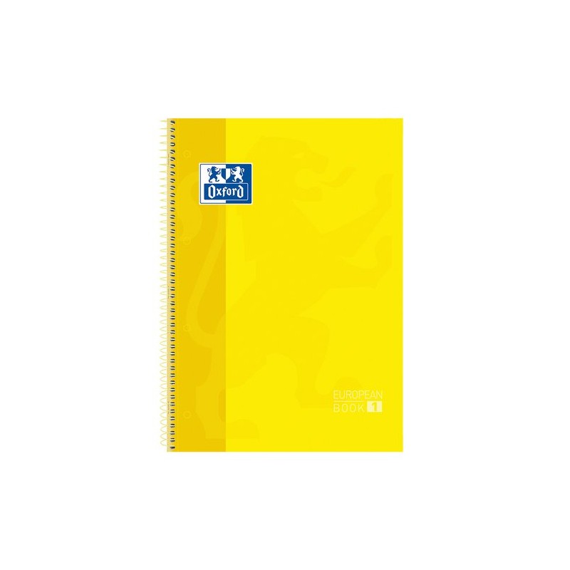 BLOC OXF- EU-BOOK 1 A4 80h CD-5 AMARILL