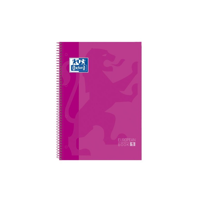 BLOC OXF- EU-BOOK 1 A4 80h CD-5 FUCSIA