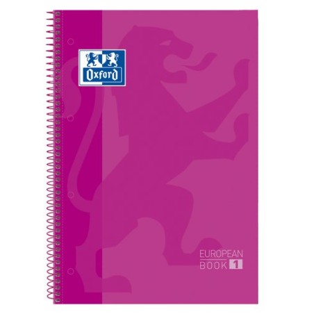 BLOC OXF- EU-BOOK 1 A4 80h CD-5 FUCSIA