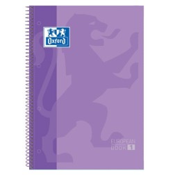 BLOC OXF- EU-BOOK 1 A4 80h CD-5 LILA