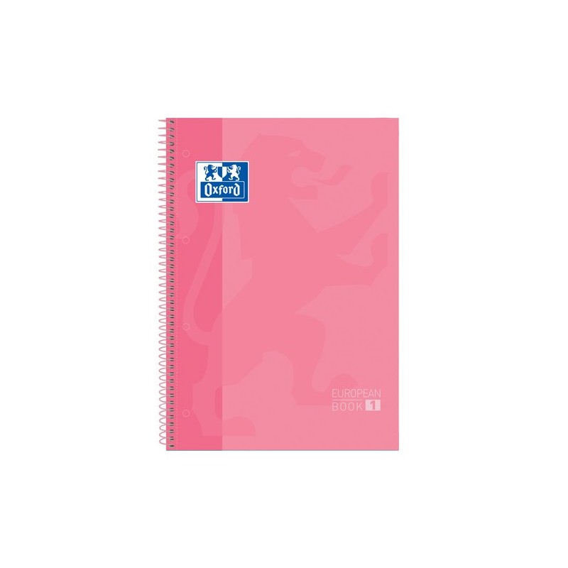 BLOC OXF- EU-BOOK 1 A4 80h CD-5 ROSA