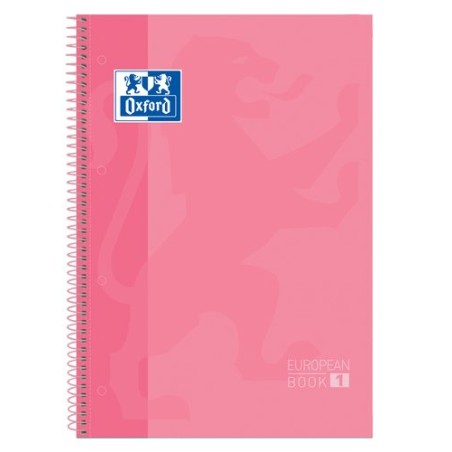 BLOC OXF- EU-BOOK 1 A4 80h CD-5 ROSA