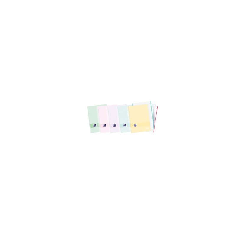 BLOC OXF- EU-BOOK 4 A6 120h CD-5 PASTEL