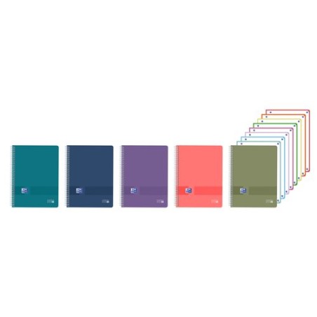 BLOC OXF- EU-BOOK 8 A4 160h CD-5 SURTID
