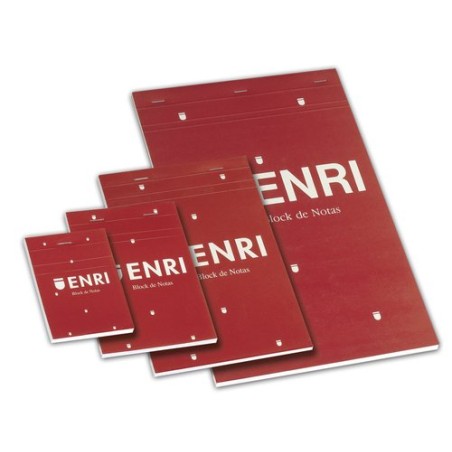 BLOC DE NOTAS ENRI TAPA A4 80h CD-4