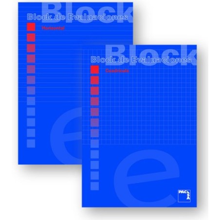 BLOC EVALUAC- PACSA A4 50h HORIZONTAL