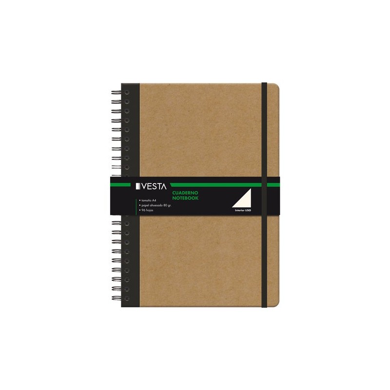 BLOC VESTA NATURE A4 96h LISO