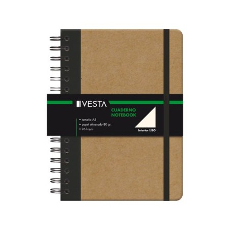BLOC VESTA NATURE A5 96h LISO