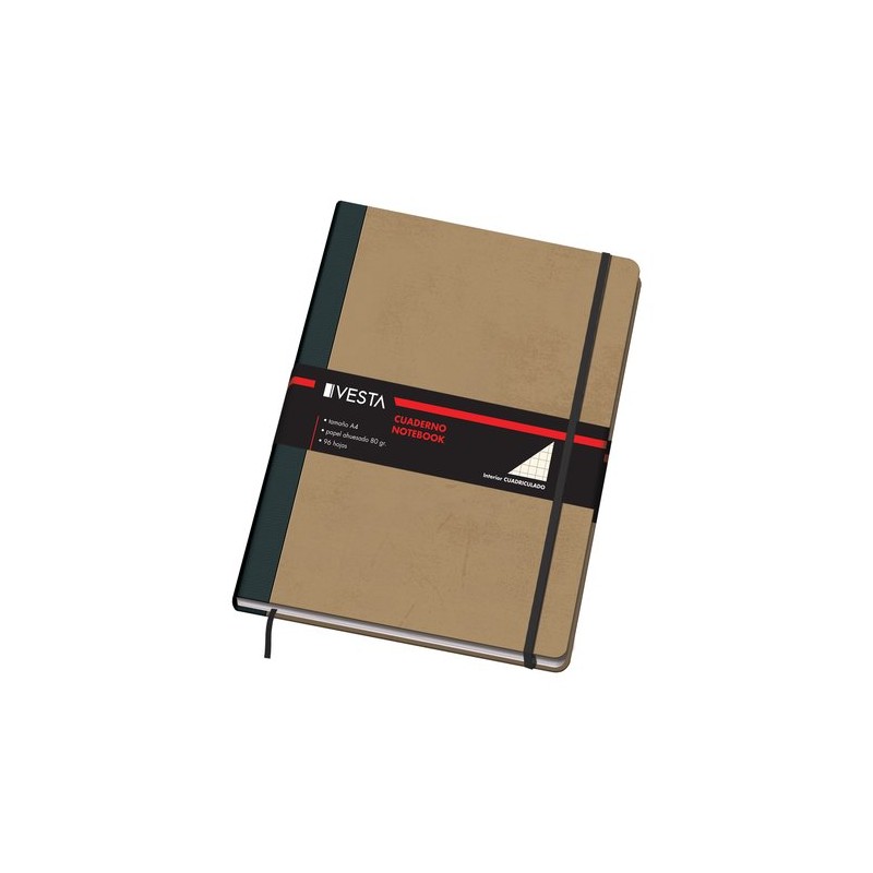 CUADERNO VESTA NATURE A4 96h CD-5