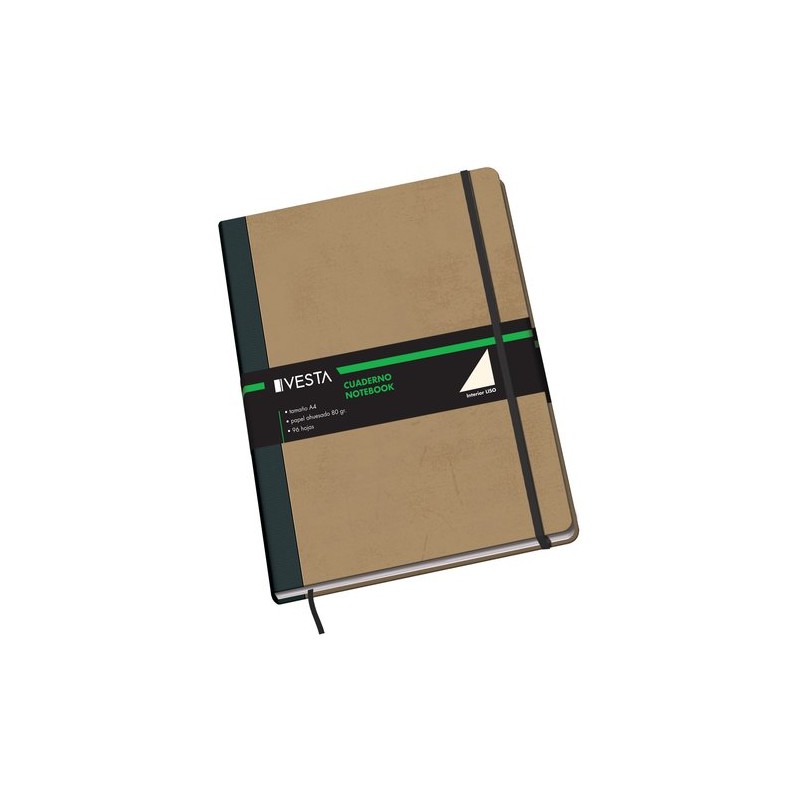 CUADERNO VESTA NATURE A4 96h LISO