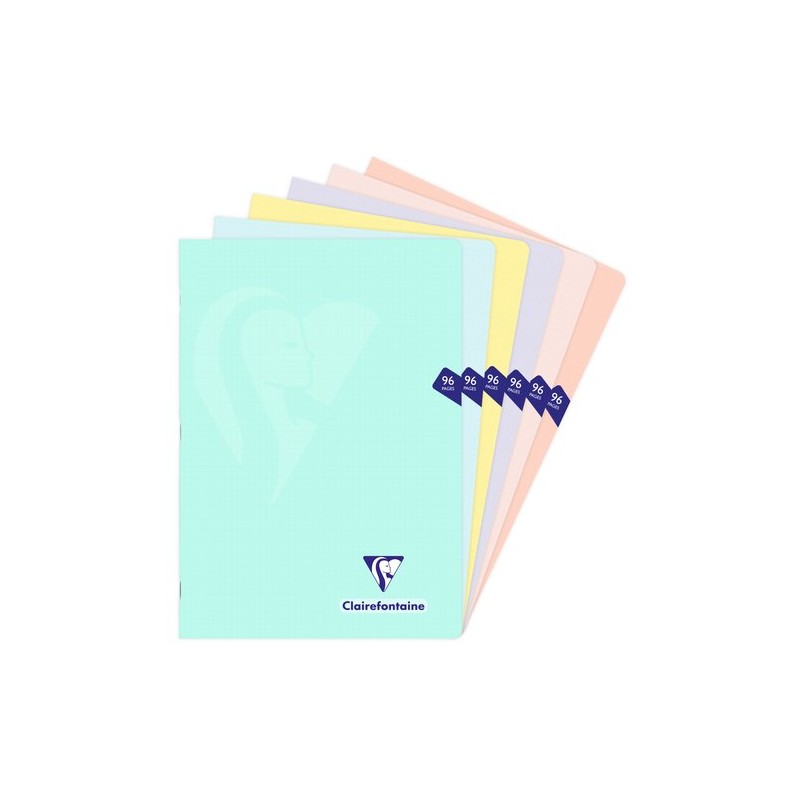 LIBRETA CLAIRE- PP A4 48 HJS-5X5 PASTEL LIBRETA CLAIRE- PP A4 48 HJS-5X5 PASTEL