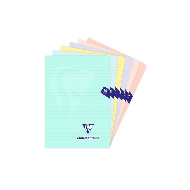 LIBRETA CLAIRE- PP A5 48 HJS-HRZ PASTEL LIBRETA CLAIRE- PP A5 48 HJS-HRZ PASTEL