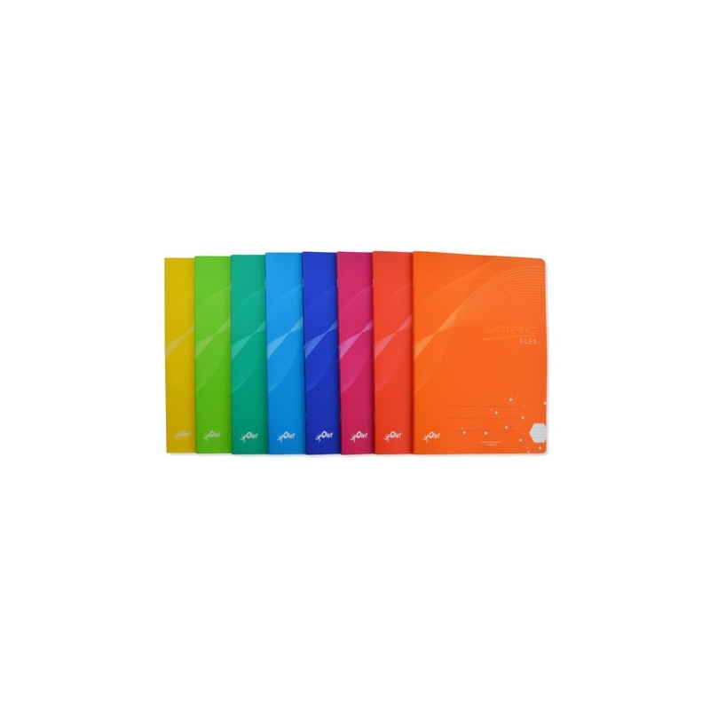 LIBRETA OLEF PP A5+ 48h PT-3,5 90g COL-( LIBRETA OLEF PP A5+ 48h PT-3,5 90g COL-(