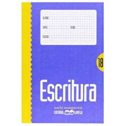 CUADERNO LAMELA ESCRITURA Magenta 18