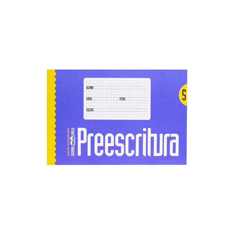 CUADERNO LAMELA PREESCRITURA 5